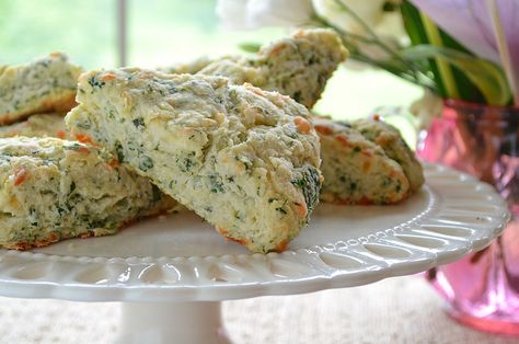 Here's a great way to use up a veriety of herbs: Mixed Herb Scones with Sharp Cheddar