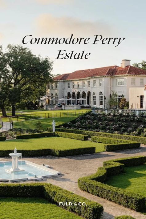 If you’re looking for a luxurious Texas wedding venue with warmth and old-world charm, consider the Commodore Perry Estate in Austin. Visit the Fuld & Co. blog to learn more about this elegant wedding venue! Wedding Venue Austin Texas, Elegant Wedding Venue Ideas, Austin Texas Wedding Venues, Commodore Perry Estate, Winery Wedding Venues, Vineyard Wedding Venue, Texas Wedding Venues, Cocktail Hour Wedding, Austin Wedding Venues