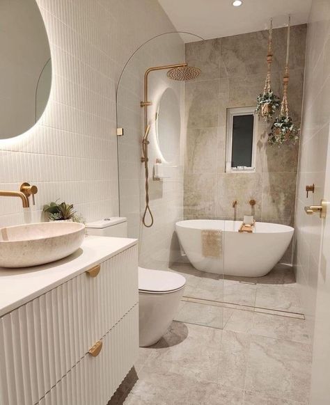 Narrow Bathroom, Best Bathroom Designs, Bathroom Redesign, Bathroom Design Decor, Bathroom Inspiration Decor, Bathroom Inspo, Laundry In Bathroom, House Bathroom, Beautiful Bathrooms