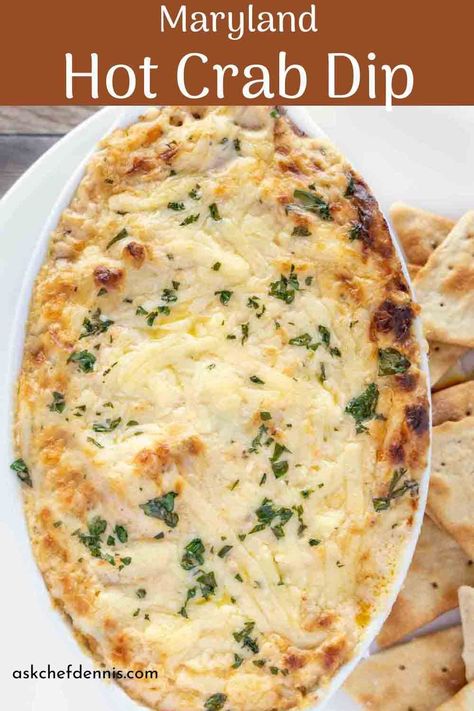 Hot Crab Dip Recipe, Lump Crab Meat, Hot Crab Dip, Crab Meat Recipes, Crab Dishes, Artichoke Dip Recipe, Lump Crab, Crab Dip, Dip Recipes Easy