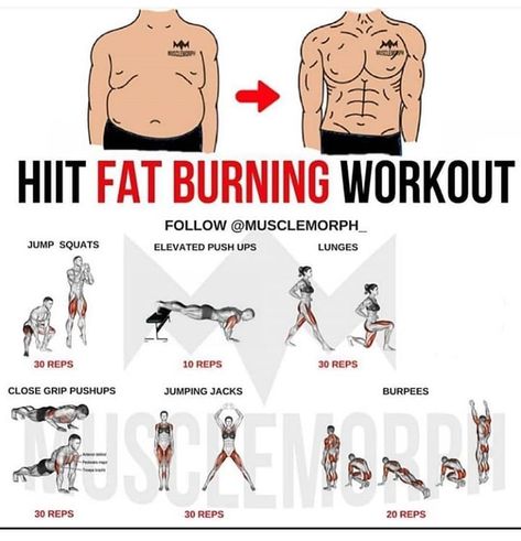 @fitness_school.tips’s Instagram post: “HIIT Fat burning workout.  Follow @fitness_school.tips Credits @musclemorph_  #chestworkout #legsworkout #backworkout #gymadvice #fitboys…” Upper Body Fat Burning Workout, Hiit Workouts For Men, Home Workout Men, Gym Antrenmanları, Hiit Workout At Home, Full Body Workout Routine, Gym Workout Chart, Burning Workout, Workout Routine For Men