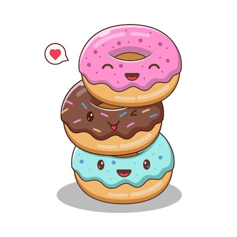 Ilustración de icono de vector de dibujo... | Premium Vector #Freepik #vector #donas #donas-dibujo #fondo-donas #comida-dulce Donuts Cartoon, Donut Drawing, Donut Cartoon, Preschool Valentine Crafts, Donut Logo, Toddler Drawing, Donut Art, Donut Vector, Paper Doll Printable Templates