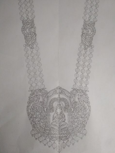 This is  Ara Antique jewellery design you like it please comments me Necklace Drawing, Art Jewelry Design, Jewellery Design Sketches, Antique Jewellery Designs, Jewelry Design Drawing, Jewelry Illustration, Fancy Jewellery Designs, Jewelry Drawing, Jewellery Sketches