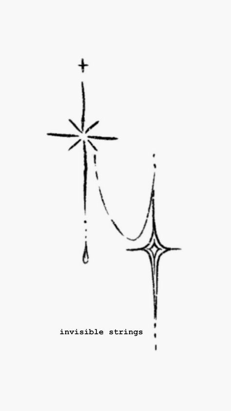 Line Art Star Tattoo, Aesthetic Star Tattoo Ideas, Simple Tattoos Stars, Vintage Astrology Aesthetic, In Every Universe Tattoo, Invisible Tattoo Ideas, Simple Tattoo Line Art, Simple Star Tattoo Design, Simple Lines Tattoo