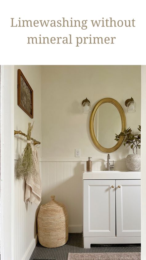 Limewash Shower Walls, Paint Drenching Bathroom, Limewash Board And Batten, Moody Paint, Limewash Paint, Dark Paint Colors, Kitchen Range Hood, Trim Work, My Bathroom