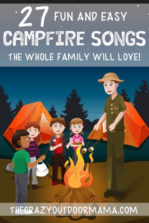 Camping Songs For Toddlers, Camp Songs For Kids Repeat After Me, Camp Songs Repeat After Me, Camp Read Alot, Camping Songs For Kids, Campfire Songs For Kids, Adventure Songs, Repeat After Me Songs, Camping Songs