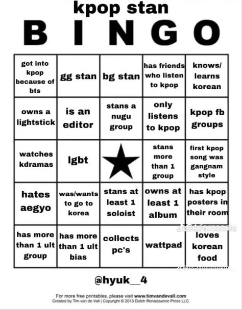 Follow For More!! Bingo Template Aesthetic, Kpop Bias Template, Enhypen Bingo, K-pop Quiz, Kpop Activities, Kpop Bingo, Kpop Games, Kpop Quiz, Birthday Kpop