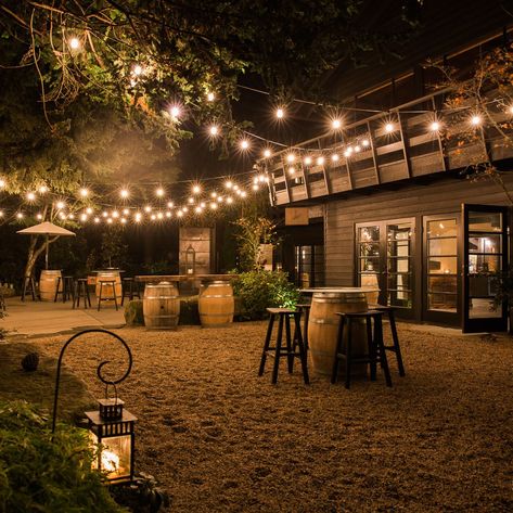 Searching for a wedding or event venue? Dreamy JM Cellars in Woodinville is one of our favorites! ✨   Not pictured: a fire pit! And lots of wine.  Photo: DIWAS Photography  Event: Wedding Network Seattle  #jmcellars #woodinville #eventvenue Wine Garden Ideas, Restaurant Fire Pit, Fire Pit Restaurant, Event Center Ideas, Beer Garden Design, Beer Event, Outdoor Event Space, Beer Garden Ideas, Jm Cellars