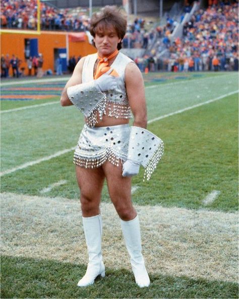 Vintage Fraternity on Instagram: “NFL Sunday Mood #robinwilliams #nfl #sundayfunday” Robin Williams Art, Male Cheerleaders, Broncos Cheerleaders, The Fonz, Dad Pictures, Mork & Mindy, Denver Broncos Football, Broncos Football, Robin Williams