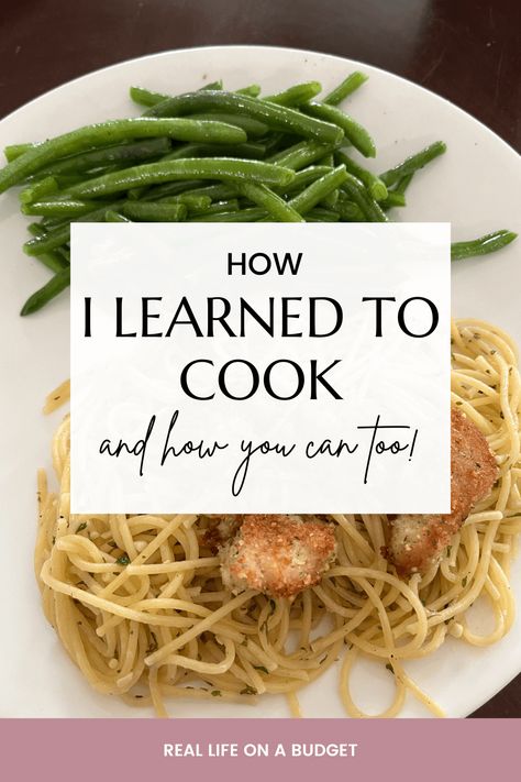 Don't know how to cook? No problem! Let's learn to cook together! Learning How To Cook For Beginners, How To Start Cooking At Home, How To Be A Better Cook, How To Start Cooking, How To Be A Good Cook, Learning To Cook Recipes, Learn How To Cook, Learning Cooking, Financial Stewardship