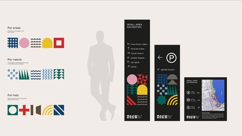 "Baku Design City" City branding identity on Behance Wayfinding Signage Design, City Branding, Design City, Dynamic Logo, Wayfinding Signs, Sign System, Conference Design, Visual Identity Design, Swiss Design