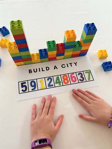 Build A City, Prek Math, Small Basement, Kindergarten Learning, Math Activities Preschool, Homeschool Activities, Basement Renovations, Patio Designs, Classroom Crafts