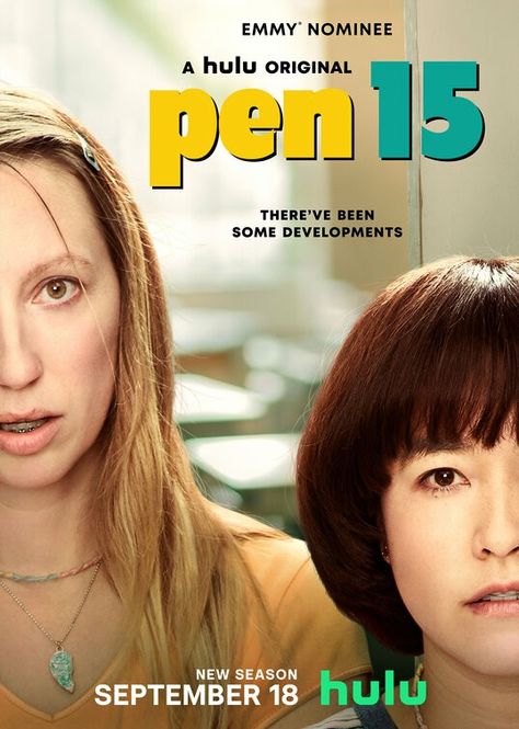 Pen 15 Show, Pen15 Tv Show, Anna Konkle, Maya Erskine, 7th Grade Girls, Video Killed The Radio Star, Movie To Watch List, Tv Series To Watch, Wonder Years