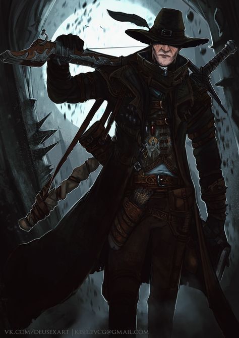 Werewolf Hunter, Witch Hunter, Blood Hunter, Vampire Hunter, Dungeons And Dragons Characters, Fantasy Male, Warhammer Fantasy, Fantasy Warrior, Fantasy Rpg