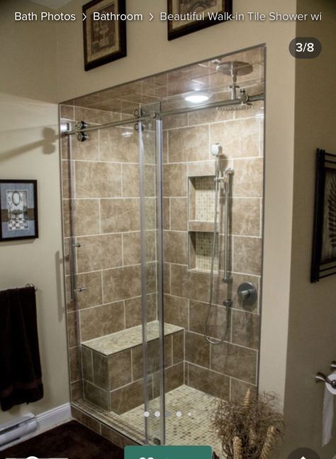 Shower Renovation, Casa Clean, Small Bathroom Renovations, Small Bathroom Renovation, Small Bathroom Makeover, Bathroom Redesign, Bathroom Remodel Designs, Bathroom Remodel Shower, Shower Remodel