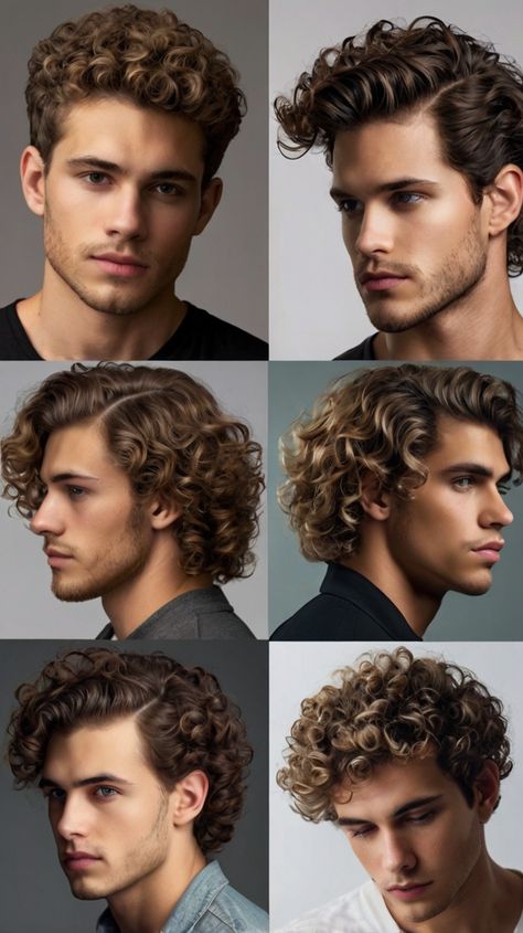 Stylish Men's Short Curly Hairstyles Ideas for White Boy Curly Haircut 💇 Curly Hair White Boy, Boy Curly Haircut, Short Curly Hairstyles Ideas, Faux Hawk Men, Curly Hairstyles Ideas, Mens Short Curly Hairstyles, Boys Curly Haircuts, Curly Faux Hawk, Curly Haircut