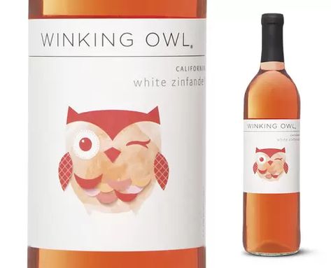 White Zinfandel - Winking Owl Wine | ALDI US Owl White, White Zinfandel, Aldi Shopping, Zinfandel, Fresh Strawberry, Event Planning, Rose Wine, Wine, White