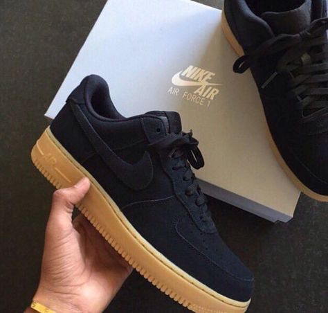 Suede Nike Air Force 1s Nike Air Force 1 Negras, Huraches Nike, Reflective Shoes, Shoes Sneakers Nike, Nike Roshe Run, Nike Free Shoes, Nike Shoes Outlet, Nike Shoes Women, Shoe Print