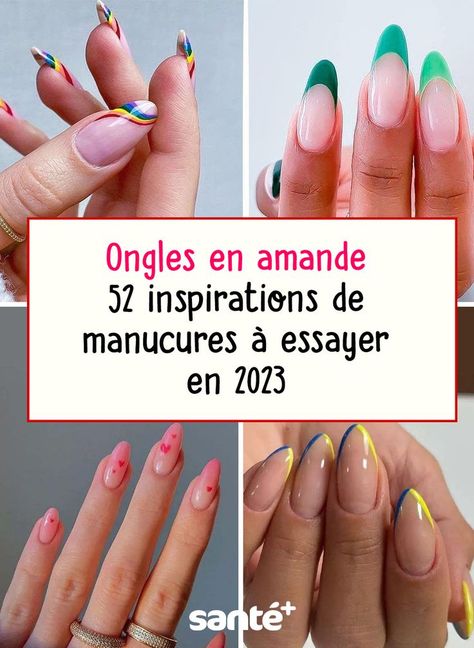 Vous aimez les ongles longs et soignés, mais vous ne savez pas comment les sublimer ? Les possibilités sont infinies et les motifs d'ongles sont la meilleure façon de donner à vos mains une touche d'originalité. Découvrez nos astuces pour réussir vos ongles en amande et donner à vos mains une allure chic et élégante. Nail Art, Makeup, Design, Art, Nail Arts, Make Up