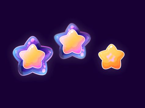 Soap_stars_dribble_offset Animated Heart Gif, Work Games, Idle Game, Game Effect, Game Icons, Game Gui, Ui Animation, Soap Stars, Game Props