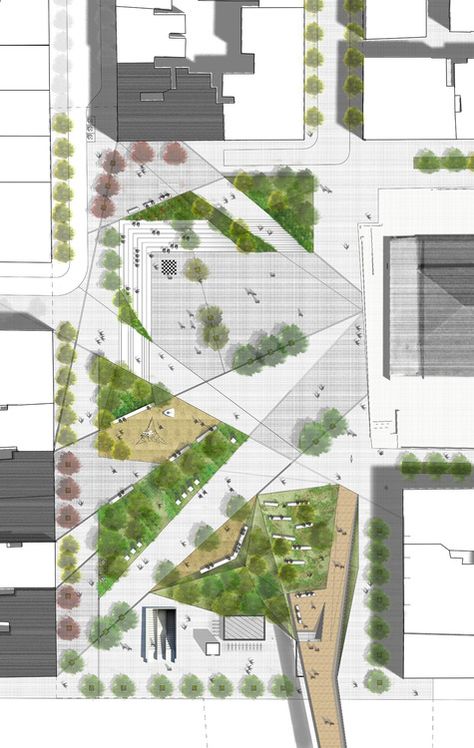 plans Villa Architecture, Landscape Architecture Plan, Landscape And Urbanism Architecture, Plaza Design, Urban Landscape Design, Public Space Design, Proposal Design, Plans Architecture, Public Square