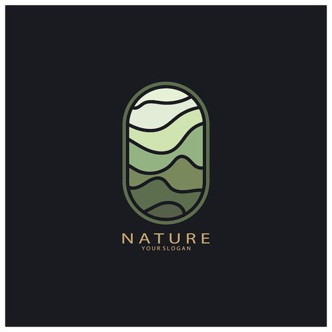 Nature Logo Design Ideas, Eco Graphic Design, Nature Logo Inspiration, Plant Graphic Design, Logo Inspiration Nature, Logo Plant, Bio Logo, River Logo, Vector Leaf