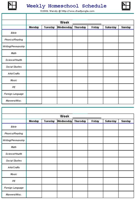 Weekly Homeschool schedule **I like this because all subjects are covered and it is flexible allowing time for PWOC and MOPS Weekly Schedule Ideas, Homeschool Checklist, Organized Homeschool, Schedule Ideas, Homeschool Lesson Plans, Toddler Homeschool, Homeschool Education, School Plan, School Schedule