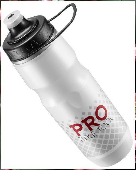 PRO BIKE TOOL Insulated Bike Water Bottle 680 ml 24 oz - Sports Carry Loop - for All Fitness and Cycling - Keep Drinks Cold, Cycling Water Bottle, Bike Water Bottle, Pro Bike, Aluminum Water Bottles, Bike Tools, Evian Bottle, Sports Bottle, Sports Drink, Beverage Cooler