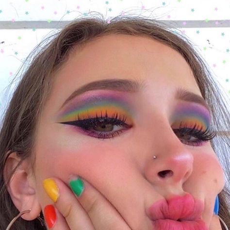 follow @cherryhato for more 🥰💖 Nina Demont, Soft Makeup, Festival Makeup, Makeup Obsession, Makeup Goals, Gorgeous Makeup, Love Makeup, Art References, Makeup For Brown Eyes