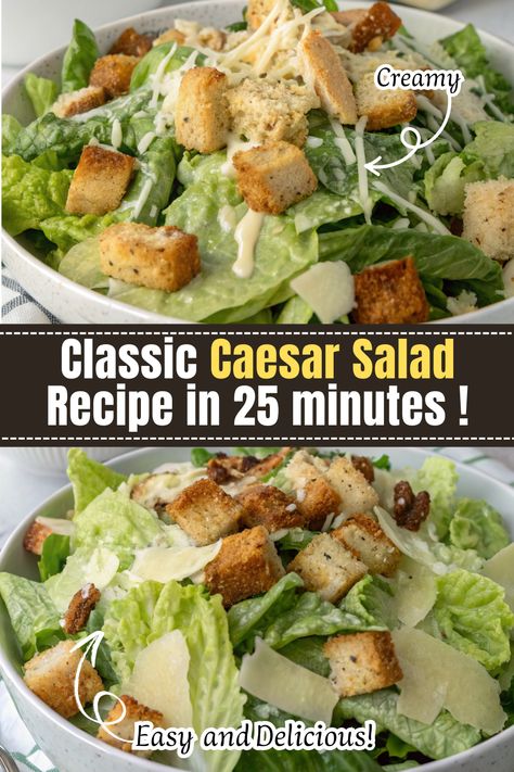 This healthy Caesar salad recipe features a delicious homemade Caesar dressing that’s creamy yet light. Perfect as a chicken salad recipe or an easy twist on an egg salad recipe, it’s packed with protein and flavor. Inspired by restaurant-style classics yet made with nutritious ingredients, this dish is a must-try for salad lovers. Whether you're a fan of Daniel Caesar or just looking for a refreshing meal, this salad is both satisfying and wholesome. Serve it as a main dish or a side, and enjoy a flavorful balance of crisp romaine, tender chicken, and a rich, tangy dressing! Chicken Egg Salad, Salad Lovers, Healthy Caesar Salad, Homemade Caesar Dressing, Cucumber Tomato Avocado Salad, Homemade Caesar, Kale Caesar Salad, Classic Caesar Salad, Caesar Salad Recipe