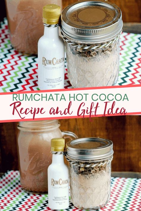 Warm Holiday Drinks, Rum Chata, Warm Winter Drinks, Boozy Hot Chocolate, Spiked Hot Chocolate, Hot Cocoa Gift, Homemade Hot Cocoa, Cocoa Gift, Cocktail Chic