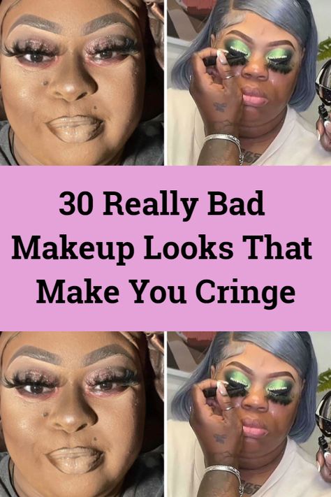 Horrible Makeup Looks, Bad Makeup Looks, Really Bad Makeup, Bad Makeup Fails, Makeup Gone Wrong, Makeup Fail, Fake Freckles, Makeup Fails, Bad Makeup