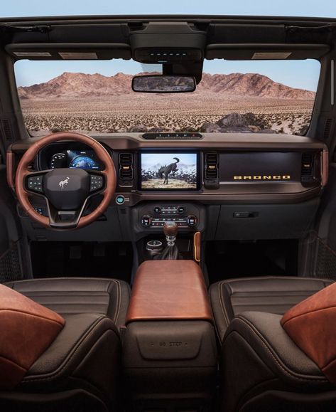 Bronco Interior, Bronco Car, Ford Bronco 2021, New Bronco, Ford Suv, Car Goals, Bronco Sports, Jeep 4x4, Jeep Cars