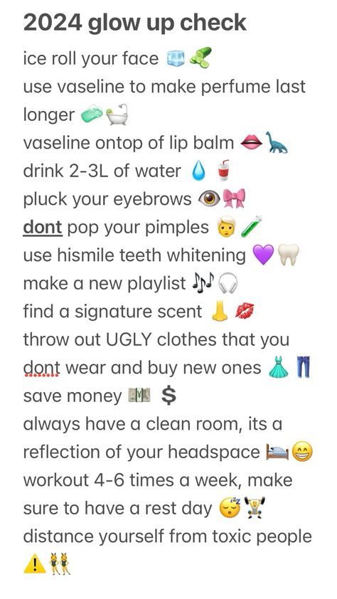 New Me Tips, Summer Glow Up Checklist For Teens, How To Glow Up For Highschool, How To Glow Up This Summer, Glow Up Tips Summer 2024, Glow Up Tips That Actually Work, Summer Glowup Checklist, Summer Glow Up 2024, Summer Glow Up Checklist 2024