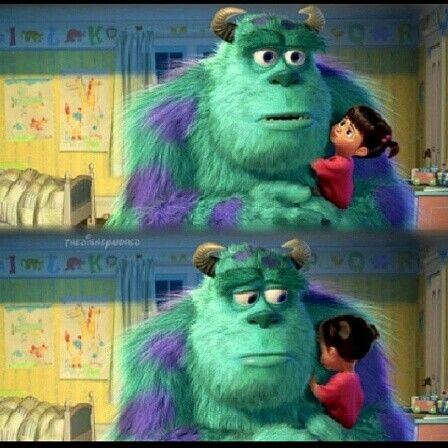 Sully and Boo! Gets me every time :'( @Caitlin Wood Buu Monster Inc, Sully And Boo, Monsters Inc Characters, Monster Co, Monsters Inc Boo, Disney Characters Wallpaper, Disney Icons, Disney Monsters, Childhood Movies