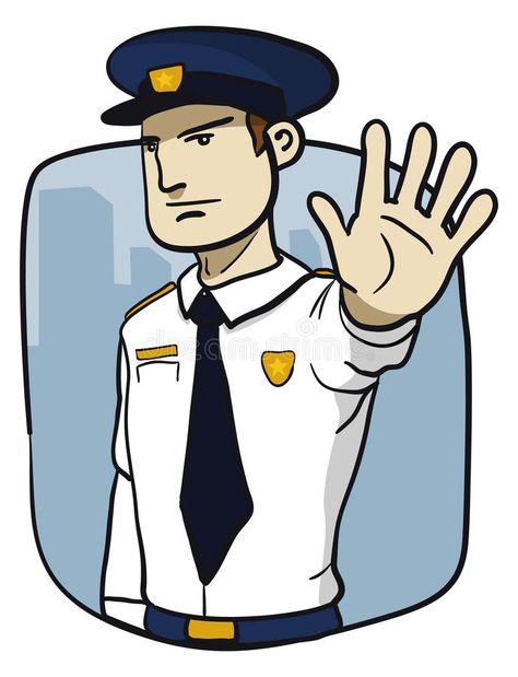 Policeman. Saying stop. Not allowed #Sponsored , #sponsored, #PAID, #stop, #allowed, #Policeman Policeman Drawing, Police Cartoon, Drawing Person, Policeman, Not Allowed, Stock Images Free, Vault Boy, Stock Illustration, Deviantart