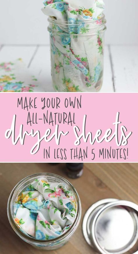 These simple DIY dryer sheets are an easy way to make DIY dryer sheets reusable. They're all natural dryer sheets because they're essential oil dryer sheets. You'll love how easy these DIY dryer sheets essential oil are to make. And the best party is that they're reusable dryer sheets DIY, especially if your looking for natural cleaning recipes! #essentialoil Natural Dryer Scent, Homemade Dryer Sheets With Sponges, Make Your Own Household Products, How To Make Dryer Sheets, Diy Laundry Dryer Sheets, Diy Dryer Sheets Essential Oil, Diy Dryer Sheets Fabric Softener, Diy All Natural Dryer Sheets, Make Your Own Dryer Sheets