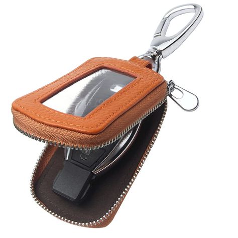 PRICES MAY VARY. Universal Key Fob Case: This Key fob holder size is 3.35in*1.97in*0.79in.Suitable for most car keys. If you are not sure about your car key size, please contact us. Premium Leather: Natural leather will change color and texture over time, creating a deep taste. In addition, it looks very soft. The surface of the shrinkage leather is coated to prevent scratches, and has a certain elasticity, so it is not easy to deform as for the appearance. Practical design: This car key case co Key Fob Holder, Car Key Case, Car Key Fob, Smart Key, Key Case, Car Keys, Key Fob, Natural Leather, Key Chain