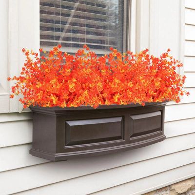 Enhance your table centerpieces, front porch, backyard, farmhouse, garden, balcony, window sill, walkway, or patio with these artificial fall flowers. Primrue | Primrue Fake Mums Autumn Plants for Outside Decoration Halloween Thanksgiving Decor | C111783161 | Wayfair Canada Backyard Farmhouse, Autumn Plants, Balcony Window, Outside Decorations, Garden Balcony, Farmhouse Garden, Decoration Halloween, Bathtub Accessories, Faux Florals