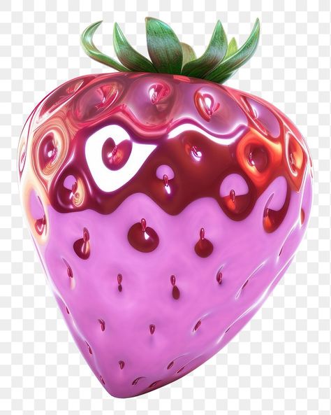 No Background Icons, Fake Skin Tattoo, Strawberry Graphic, Food 3d, Strawberry Clipart, Heart Plant, Imessage Sticker, Collage Creator, Png Heart