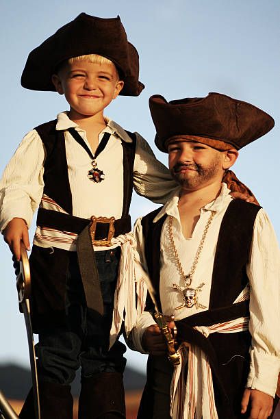 473 Pirate Stock Photos, Pictures & Royalty-Free Images - iStock Boys Pirate Costume, Homemade Pirate Costumes, Pirate Costumes, Surprise Boyfriend, Birthday Surprise Boyfriend, Pirate Theme Party, Pirate Day, Homemade Costumes, Pirate Birthday