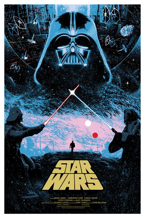 Killian Eng's new Star Wars poster Poster Tattoo, Kilian Eng, Star Wars Background, Star Wars Episode Iv, Star Wars Wallpaper, Star Wars Artwork, Star Wars Pictures, Star Wars Fan Art, Star Wars Images