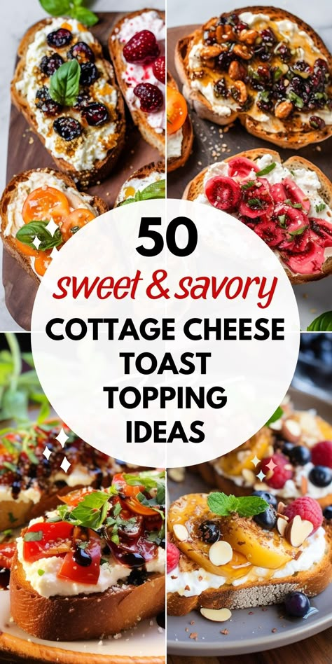 Cottage Cheese Recipes Toast, What’s Good With Cottage Cheese, Cottage Cheese Salmon Toast, Cottage Cheese Snack Ideas Savory, Savory Whipped Cottage Cheese, Cottage Cheese Meal Recipes, Toast And Cottage Cheese, Cottage Cheese On Bagel, Salmon And Cottage Cheese