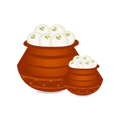 Vector rasgulla vector bengali tradition... | Premium Vector #Freepik #vector #asian #indian-food Bengali Tradition, Free Cartoon Characters, Bengali Art, Cartoon Food, Bengali Food, Desi Food, Free Cartoons, Graphic Designing, Food Shows