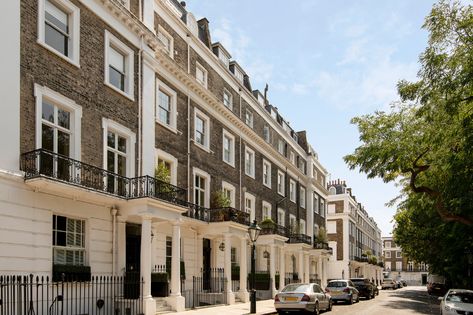 Kensington Townhouse, Classical House, Build Inspiration, London Townhouse, London House, South Kensington, Bedroom Flooring, Matcha Latte, Bedroom Suite