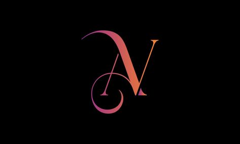 Initial Letter AV Logo. AV Stock Letter Logo Design Pro vector template. Av Letter Logo, Av Logo Design, V Letter Images, Av Logo, Initials Logo Letters, Photography Name Logo, Light Bulb Art, Secret Handshake, Baby Print Art