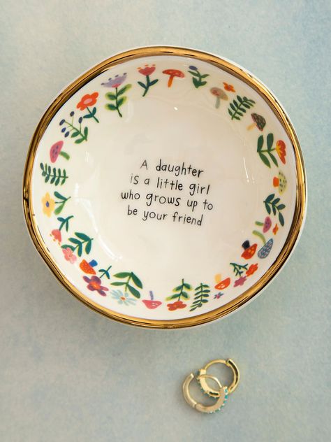 Hand Painted Trinket Dish, Christmas Gifts For Mom From Daughter, Clay Gifts For Mom, Small Meaningful Gifts, Sentimental Gifts For Best Friend, Gifts For Grandma From Grandkids, Hand Painted Jewelry Dish, Gifts For Mom From Kids, Delicate Artwork