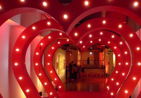 tunnel of love Tunnel Of Love Aesthetic, Clown Wedding, Love Tunnel, Valentines Event, Retro Wedding Theme, Love Hotel, Happy Love Day, Light Tunnel, Valentines Surprise