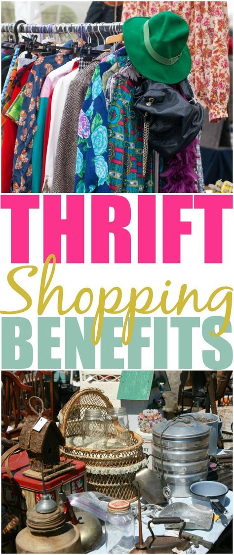 Buying second hand has so many benefits besides saving money. If you're not yet shopping second hand head to the blog to find out why you should be! Diy Thrift Store Crafts, Garage Sale Tips, Fun Diy Craft Projects, Thrift Store Shopping, Garage Sale Finds, Thrift Store Crafts, Second Hand Shop, Extreme Couponing, Frugal Tips