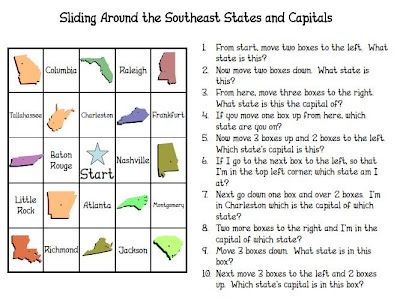 Easy way to practice the states and capitals of the Southeast Region of the US. Usa Geography, Social Studies Maps, Regions Of The United States, Us Geography, 3rd Grade Social Studies, Midwest Region, Social Studies Curriculum, 4th Grade Social Studies, Southeast Region